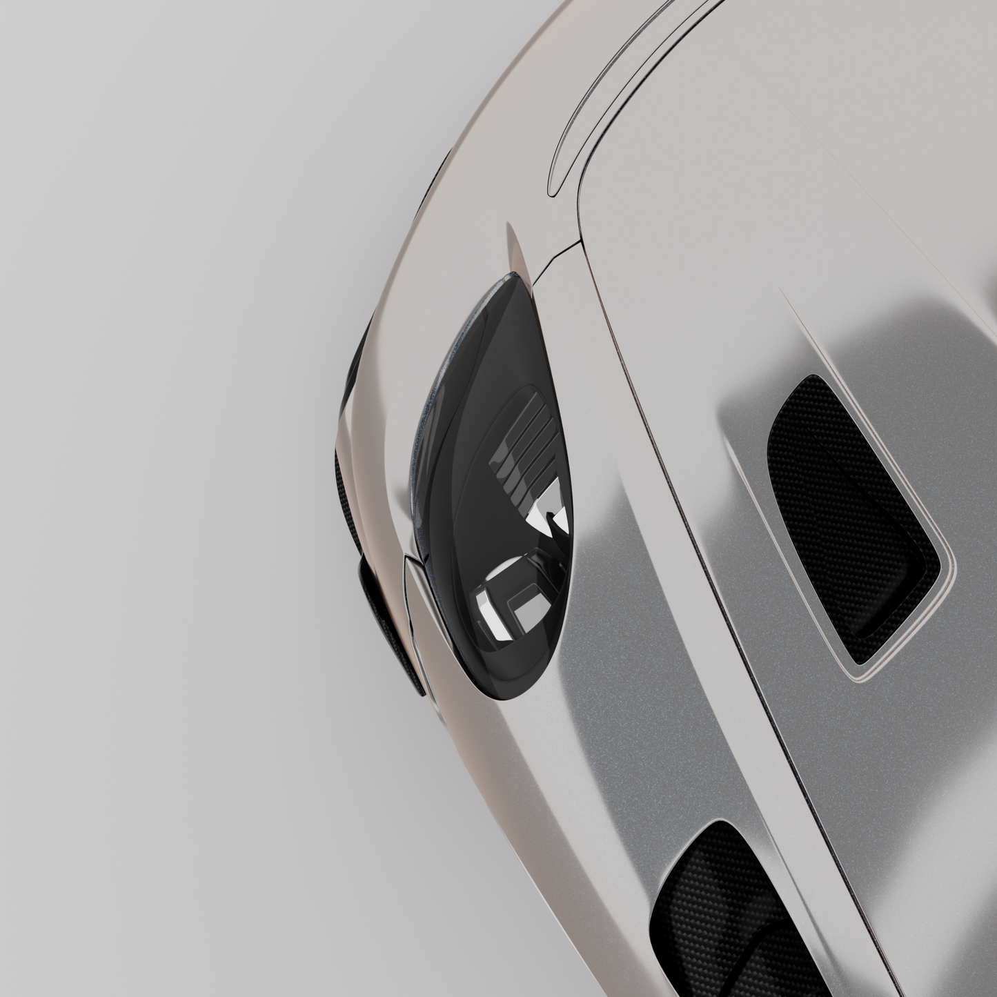 Matte TPU Laser Silver